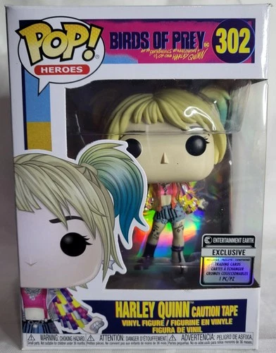 Funko Pop! Vinyl: Birds Of Prey - Harley Quinn Caution Tape #302 EE Exclusive