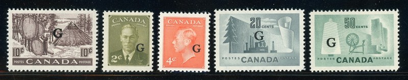 CANADA OFFICIAL MNH Selections: Small Assortment #1 - SEE SCAN - $$$
