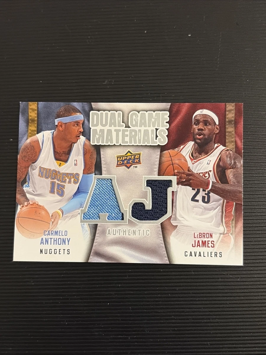 2009-10 Upper Deck - Carmelo Anthony/LeBron James #DG-JA for sale