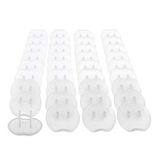 Little Chicks Baby Safety Outlet Covers 36 Count Pack of 1 , White