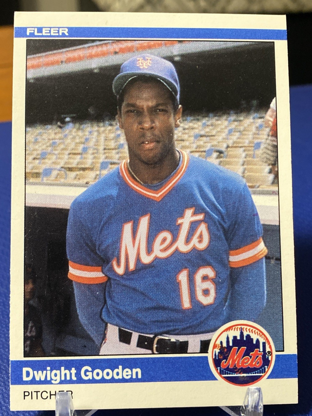 1984 Fleer Update   #U43 Dwight Gooden XRC  Team: New York Mets  Baseball MINT