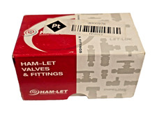 Lot Of 2 Ham-Let  Valve  101H SS 1/2, NEW SEA...