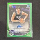 Topps Bowman Chrome 2025-26 Maxime Raynaud Rookie Auto Kings Green #/99
