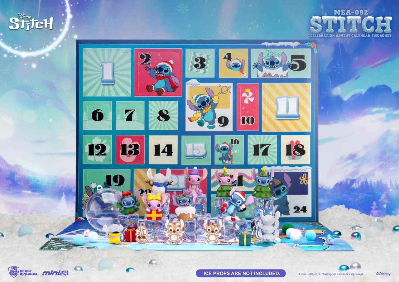 100419 SET DE CALENDARIO DE ADVIENTO STITCH