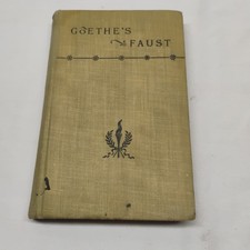 1898 Goethe's Faust Part 1 Pocket 1st Edition HB Book Anna Swanwick David McKay