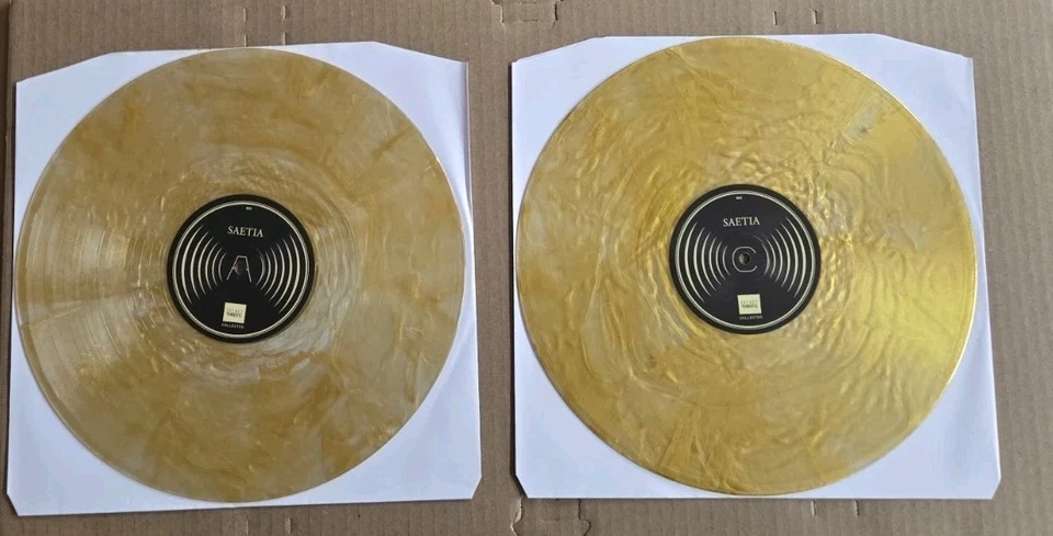 SAETIA Collected Gold Vinyl 2x LP orchid PG 99 Touche Amore La Dispute screamo - Image 4 of 4