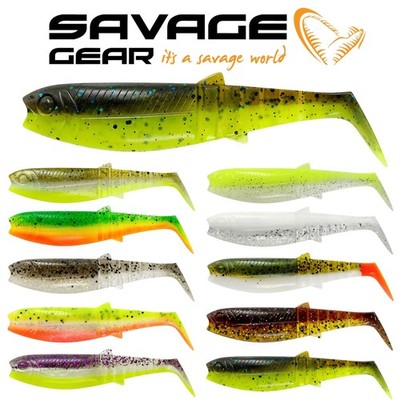 Savage Gear CANNIBAL SHAD | Alle Größen | Gummifisch Barsch Hecht Zander Köder