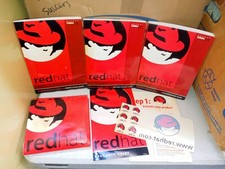 RED HAT LINUX 7.2 - VINTAGE 2001 OPERATING SYSTEM 11 CD's  Manual Guides