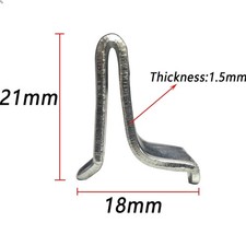 Adjustable Steel Pilaster Shelf Support Clips -40 Pieces