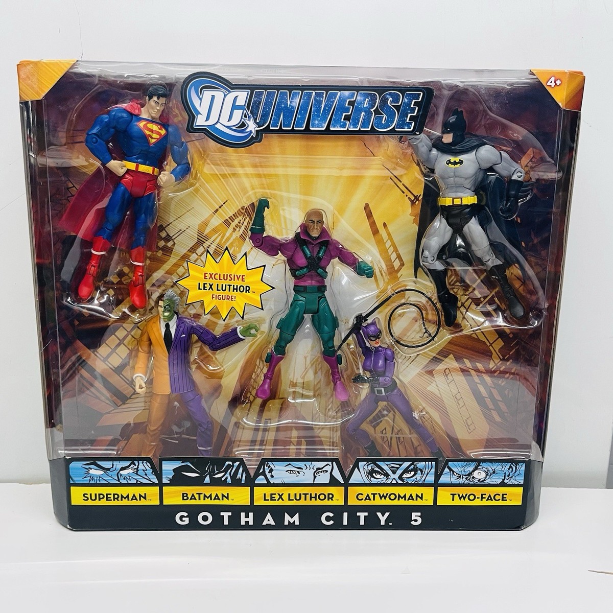 Gotham City 5 DC Universe Classics Walmart Set NIP Batman Lex