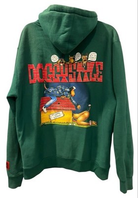 Death Row Records Snoop Dogg Doggystyle Shoe Palace Hoodie Size Large Men's