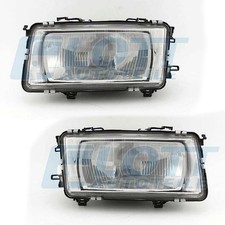 Hauptscheinwerfer H4 links + rechts passend für Audi 80 B3 893 1.8 S 1.6 2.0 E