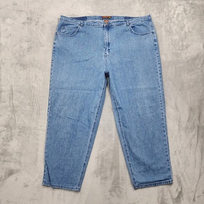 Liz&Me Signature Jeans Womens 8 PETITE/26WP Blue High Rise Relaxed Straight