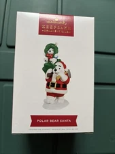 Hallmark Keepsake Ornament Club KOC Polar Bear Santa 2022 Magic Sound