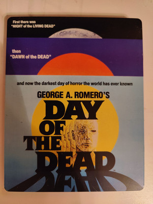 Day of the Dead Original Blu Ray DVD Limited Steelbook Arrow Video George Romero