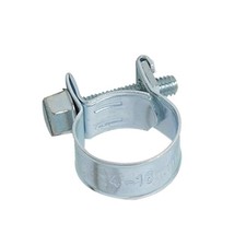 Fuel Injection Hose Clamp Auto Fuel Clamps Clip Pipe 10 Pack 38 Inch
