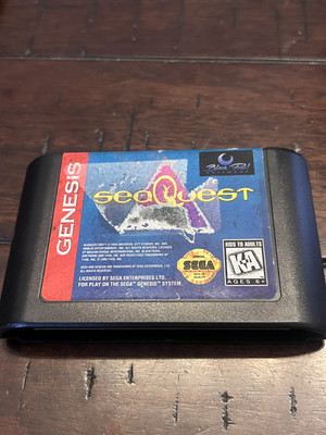 SeaQuest DSV (Sega Genesis, 1994) CART ONLY