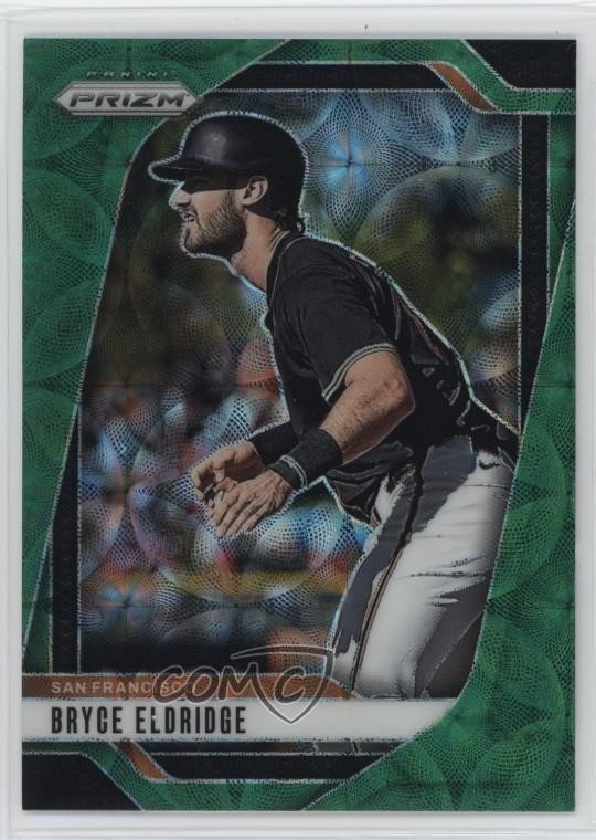 2025 Panini Prizm Green Scope Prizm /75 Bryce Eldridge #37 1d0h