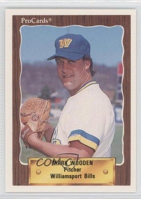 1990 ProCards Minor League Mark Wooden #1059 0q3
