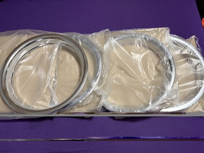 #ad 4x FORD 14quot; CHROME TRIM RINGS BEAUTY BANDS GLAMOUR OUTER EDGE RIMS CCi $50.00