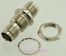 Premium W5SWL Series TNC Female to TNC Female Connector BULKHEAD Chassis Coupler