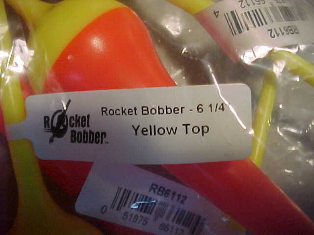 Accessori Da Pesca Rocket Bobber Tackle 2000 Rocket Bobber 1 Pack 3 3/4" / Yellow Antitangle Pesca - Foto 4
