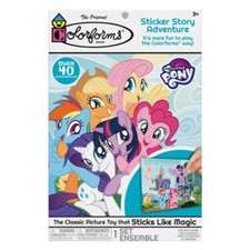 Colorforms My Little Pony Sticker Story Adventure Set - Sticks Like Magic
