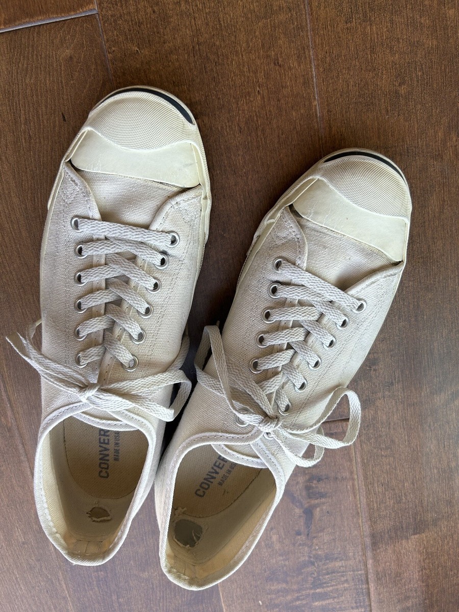 converse jack purcell Vintage size 9.5 made in USA | eBay