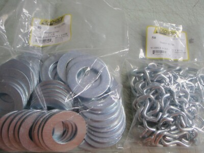 #ad BOAT TRAILER PARTS WOBBLE ROLLER FLAT WASHERS 01749 AND RING 01748 PAC OF 50 EA $108.85