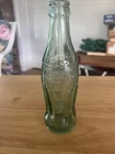 Rare Vintage Hobble Skirt Coca Cola Steubenville Ohio Green Bottle