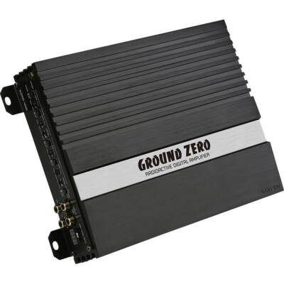 Ground Zero GZRA 4HD Kompakter 4-Kanal Class D Verstärker Auto Endstufe 1400 W