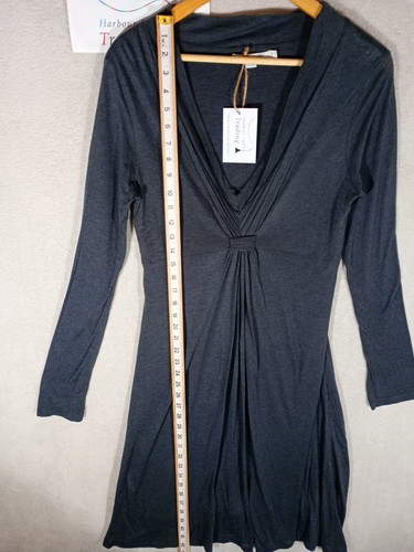 Boden Dress Womens 10 R Grey Soft Feel Wool Midi Lined Smart Casual Wear Winter  - Picture 7 of 16