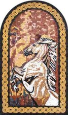 HORSE MOSAIC BACKSPLASH Animal Mosaic Murals For Living Room And House Warming