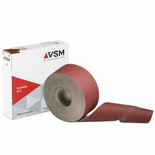 VSM Schleifrolle / Schleifgewebe  Rolle KK114F | 50 m | Breite & K&ouml;rnung w&auml;hlbar