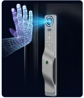 Fingerprint Face Smart Lock Tuya Wifi Keyless Intercom Palm Vein Auto Door Lock
