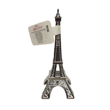 KATE ASPEN ‘Evening in Paris’ Silver Place Name Holder Eiffel Tower 3.5" QTY 8