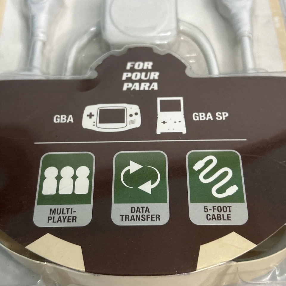 Tomee 2 Player Link Cable For Game Boy Advance SP/Game Boy Advance - Image 2 of 4