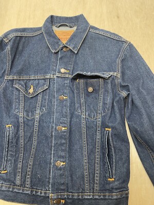 Levi's Vintage 90'S Trucker Jacket Men's Medium 70505-0216 Blue