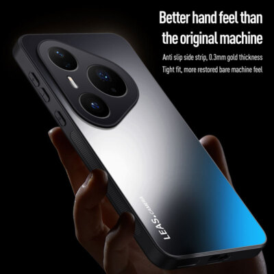For Huawei Pura 80 Pro, Hybrid Armor Acrylic Matte Shell Back AG Skin Case Cover
