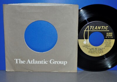 7'' Roberta Flack Killing me softly/Trade winds USA Atlantic Vinyl Single