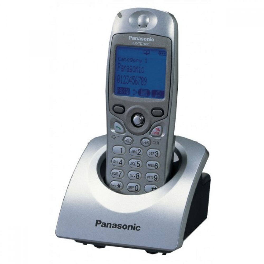 Panasonic KX-TD7695 Multi-Cell DECT 6.0 Cordless Phone with