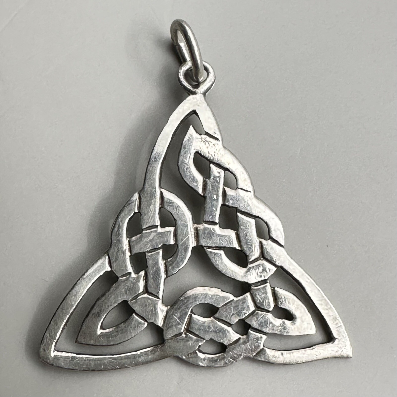 Trinity Celtic Knot Pendant Triskele  Triquetra I… - image 6
