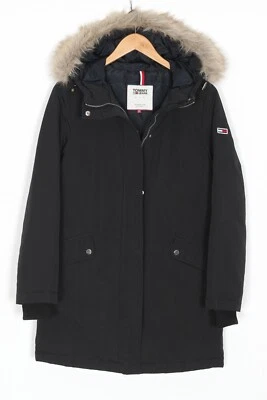 TOMMY HILFIGER JEANS Daunenparka Jacke mit Fellkapuze Damen Größe M MJ5657 - Bild 1 von 4