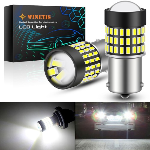 Fyre Flys 2x Ice Blue LED Reverse Light Bulbs - T10 921 912 194, 9 SMD, 12V