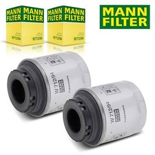 2x MANN FILTER ÖLFILTER FÜR AUDI A3 A1 VW GOLF POLO SEAT LEON IBIZA SKODA  FABIA