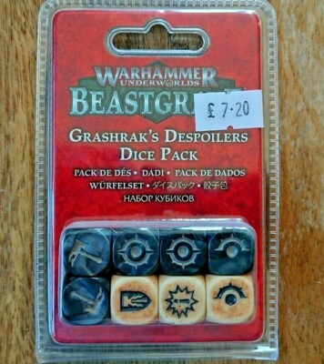 Games Workshop 110-65 Warhammer Grashrak's Despoilers Würfelpack NEU
