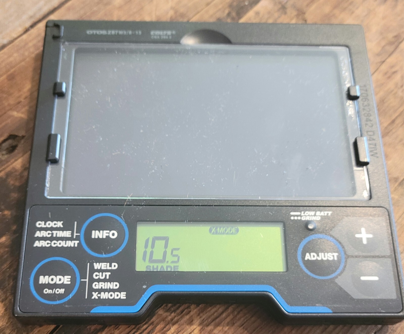 Miller T94iR Welding HelmetNo Blower, Battery Pack, Filters Or