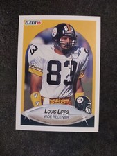 1990 Fleer Louis Lipps Pittsburgh Steelers #145 Football Card