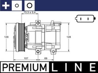 Mahle Kompressor Klimaanlage Passend FüR Ford Transit Bus Fd_ _ Fb_ Fs_ Fz_