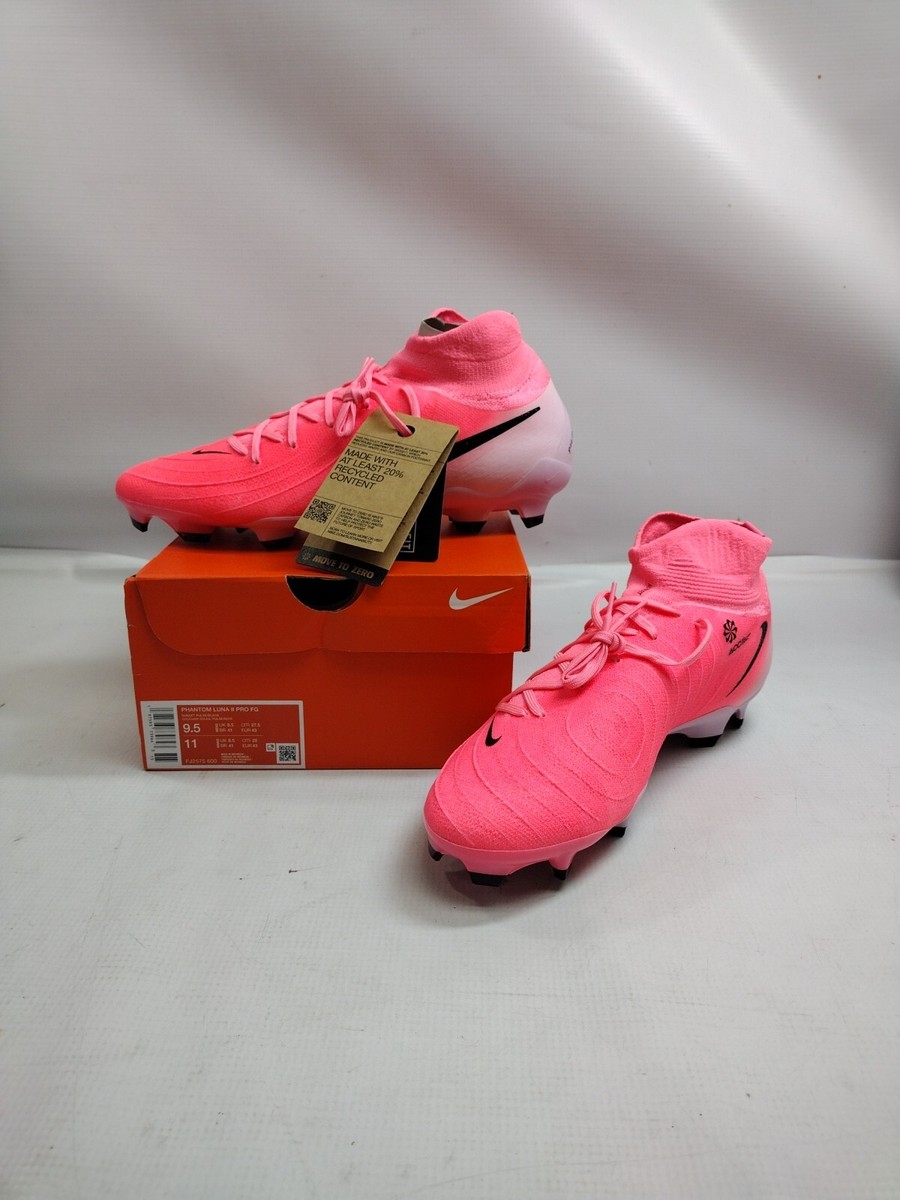 Sz 9.5 Nike Phantom Luna 2 Pro FG High Soccer Men Sunset Pulse